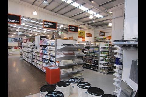 A Focus store after the acquisition by B&Q